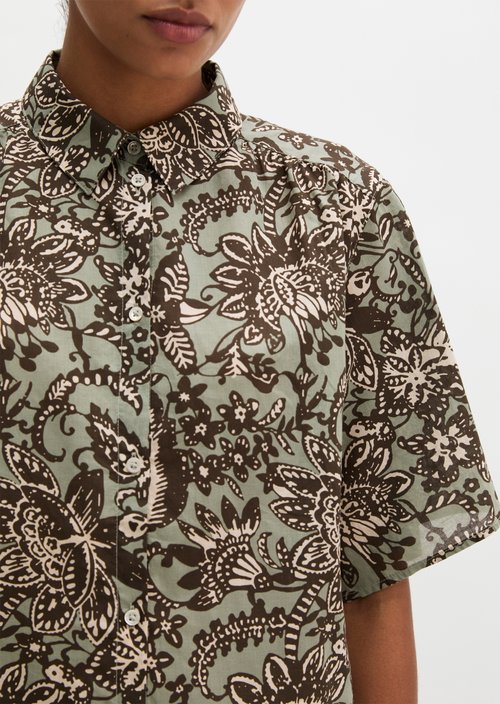 Loose blouse — Medium Green