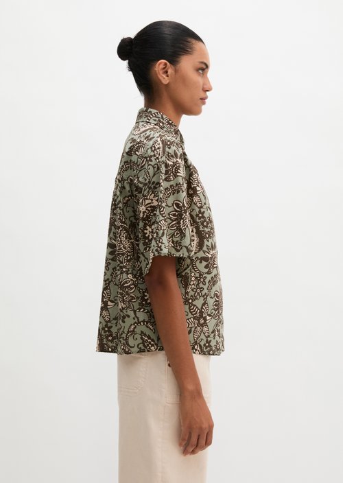 Loose blouse — Medium Green