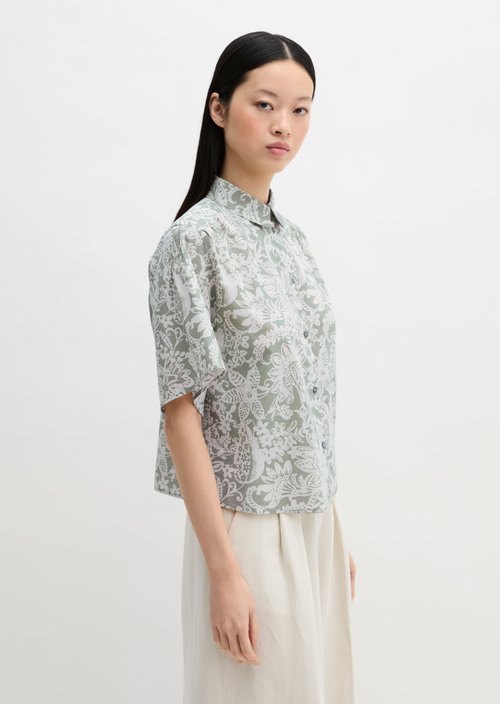 Loose blouse — Light Green