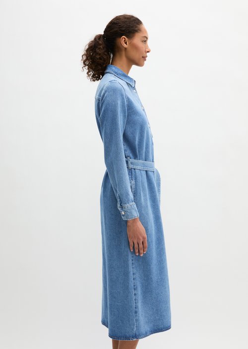 Regular denim dress — Medium Blue