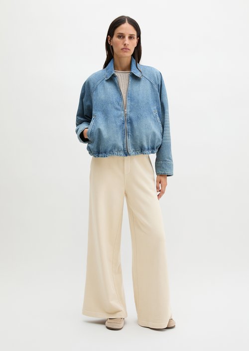 Jeans blouson relaxed — Light Blue