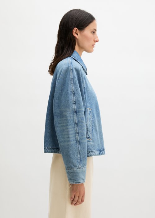 Jeans blouson relaxed — Light Blue