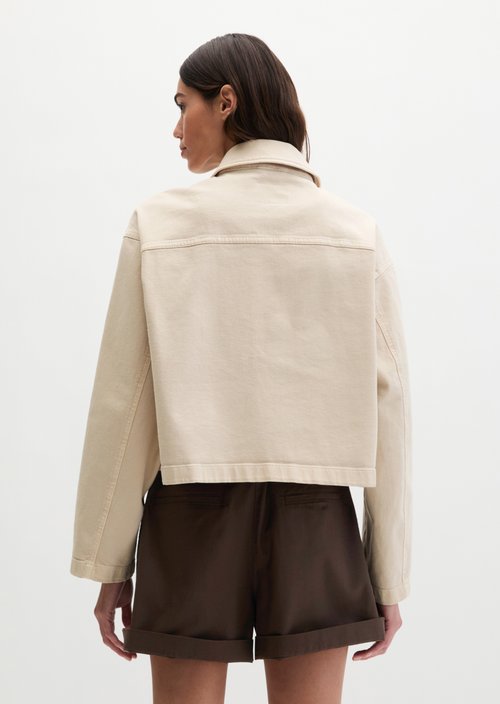 Jacket relaxed — Grey Silk