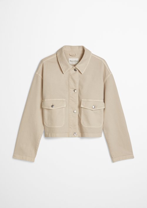 Jacket relaxed — Grey Silk