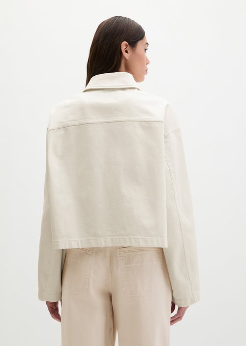 Jacket relaxed — Grey White