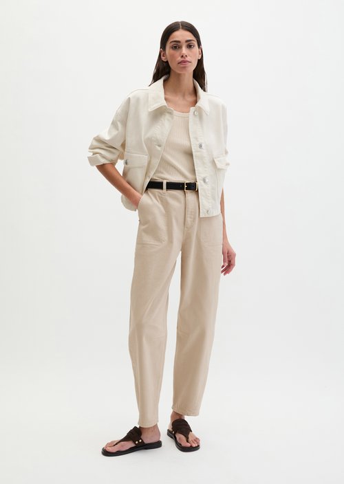 Jacket relaxed — Grey White