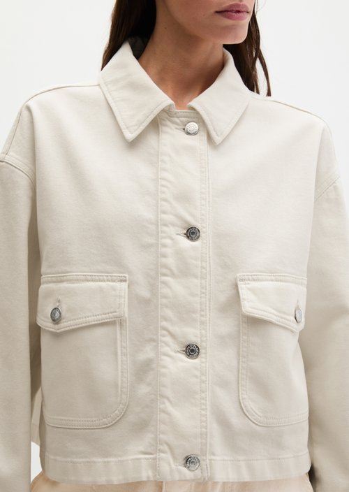 Jacket relaxed — Grey White