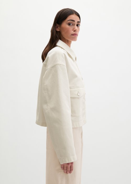 Jacket relaxed — Grey White