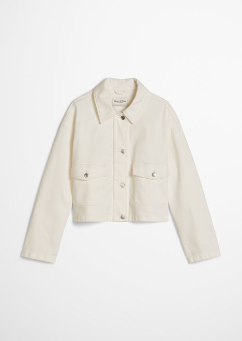 Jacket relaxed — Grey White