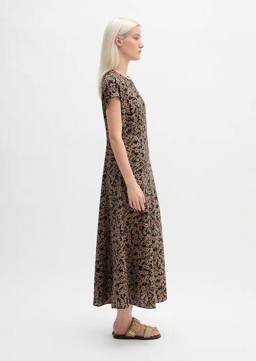 Crinkle dress shaped — Dark Blue