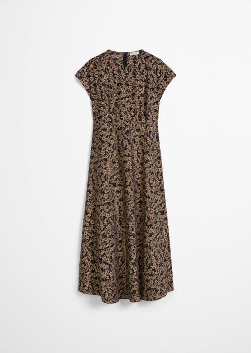 Crinkle dress shaped — Dark Blue