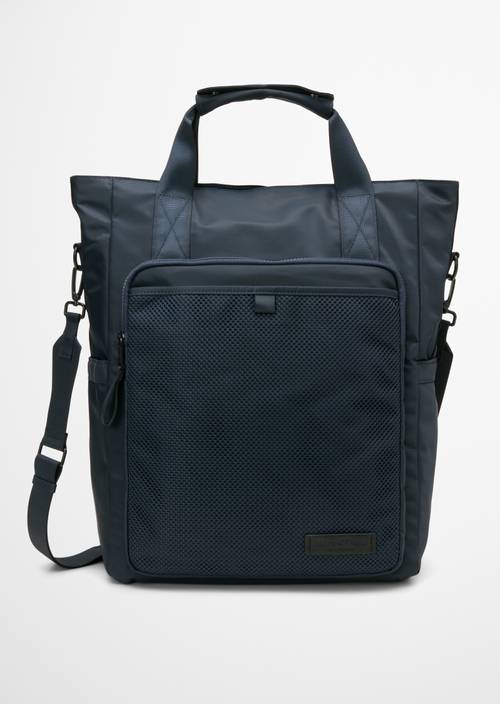 2-in-1 Backpack, Model Pius Dark Navy in front view