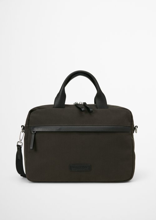 Maro Canvas Business Bag — Wooden Earth