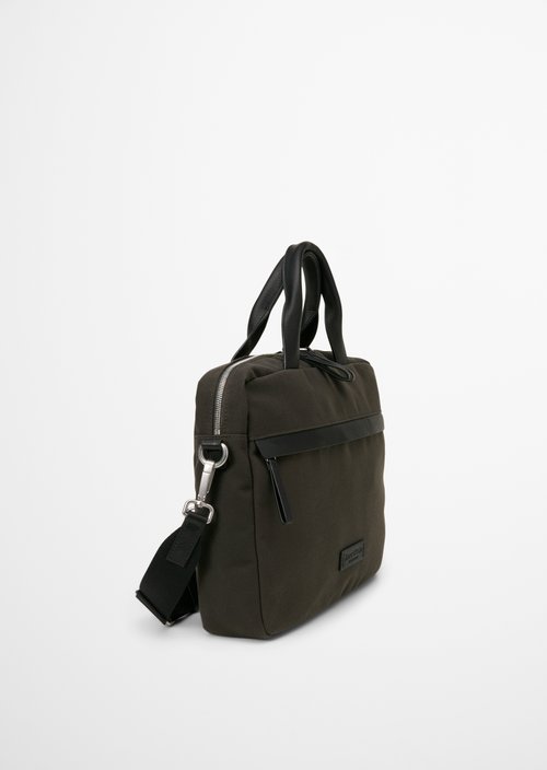 Maro Canvas Business Bag — Wooden Earth