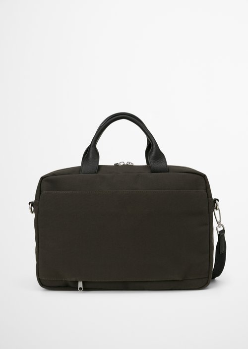 Maro Canvas Business Bag — Wooden Earth