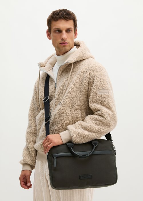 Maro Canvas Business Bag — Wooden Earth