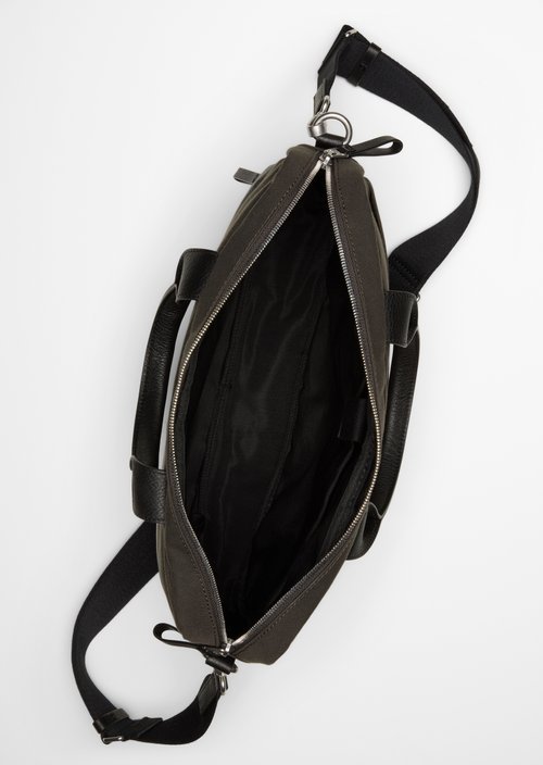 Maro Canvas Business Bag — Wooden Earth