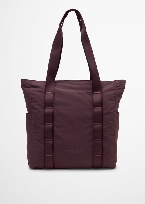 Loritz Tote Bag — Deep Mullberry