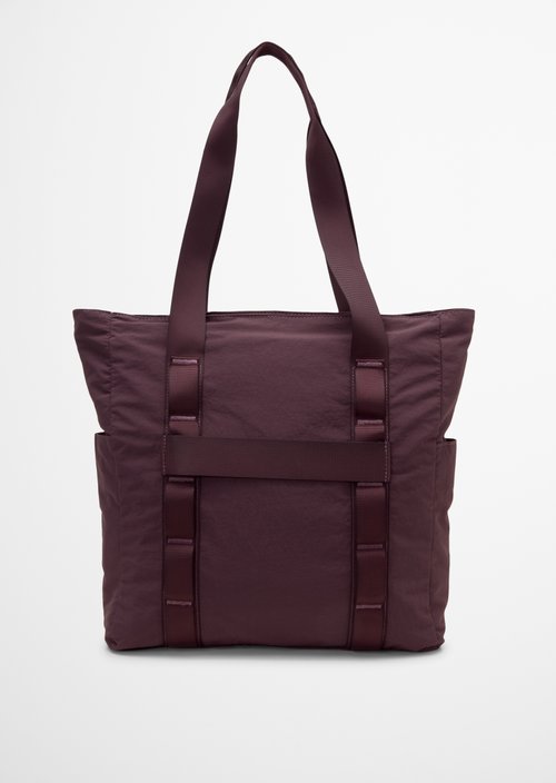 Loritz Tote Bag — Deep Mullberry