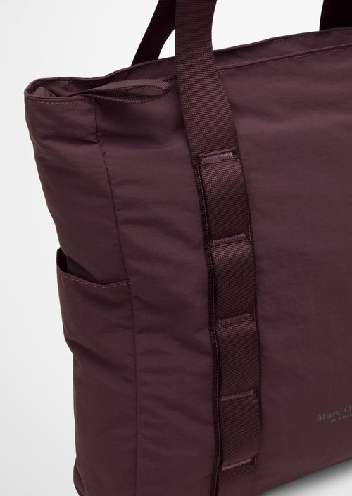 Loritz Tote Bag — Deep Mullberry