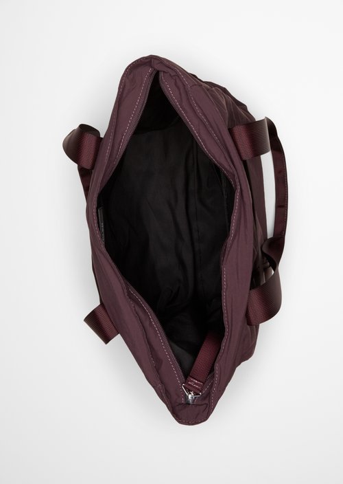 Loritz Tote Bag — Deep Mullberry
