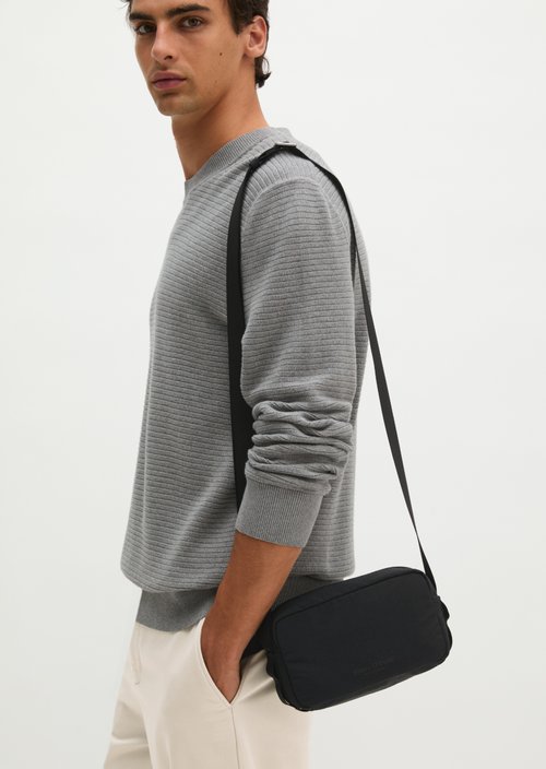 Lima Small Shoulder Bag — Black