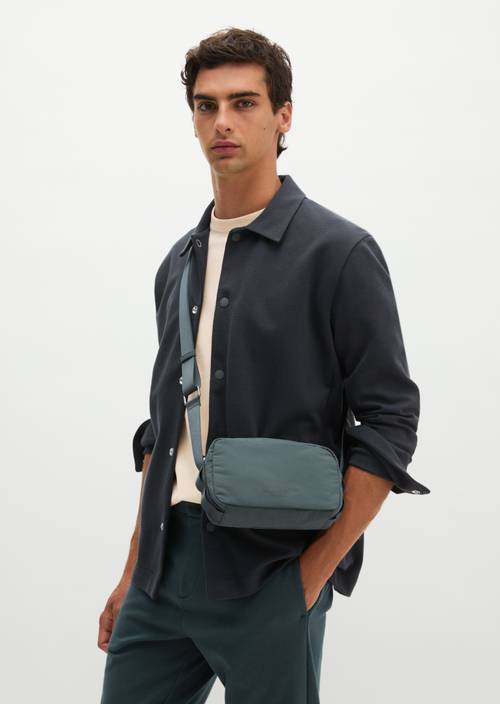 Lima Small Shoulder Bag Skipping Stone worn on model