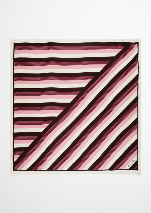 Satin-Foulard — Medium Pink