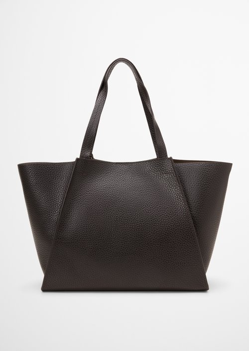 Biana Tote Bag — Burnt Coffee