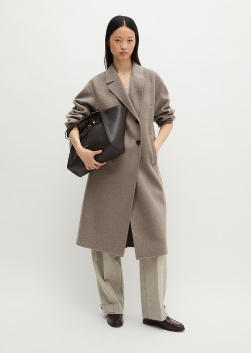 Biana Tote Bag — Burnt Coffee