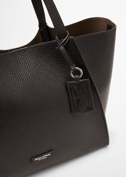Biana Tote Bag — Burnt Coffee