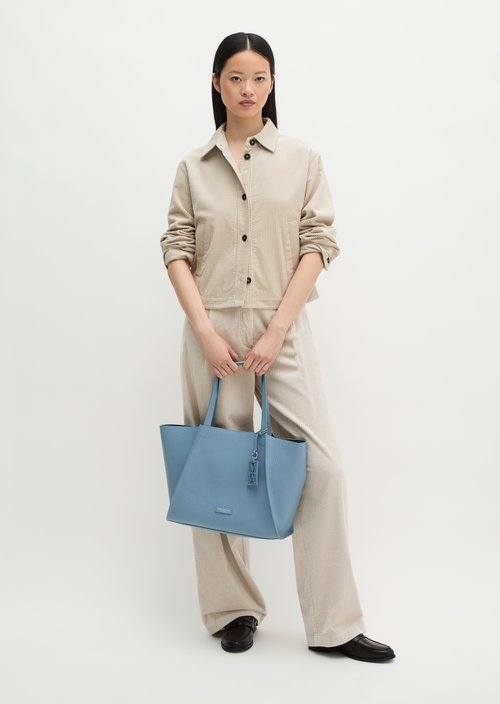 Biana Tote Bag — Stormy Sea