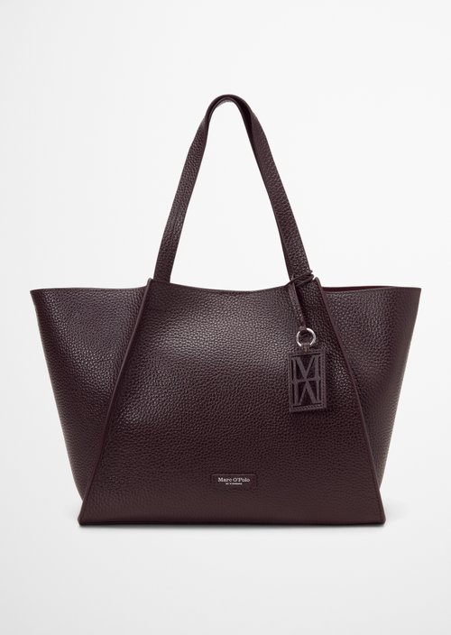 Biana Tote Bag — Black Cherry