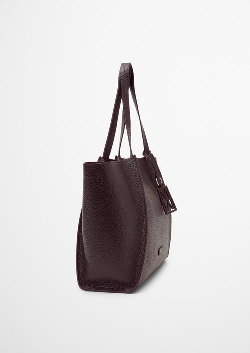 Biana Tote Bag — Black Cherry