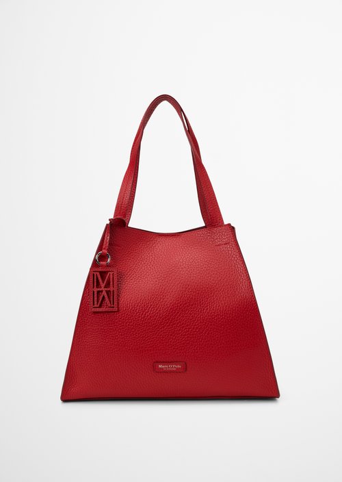 Biana Tote Bag — Shiny Red