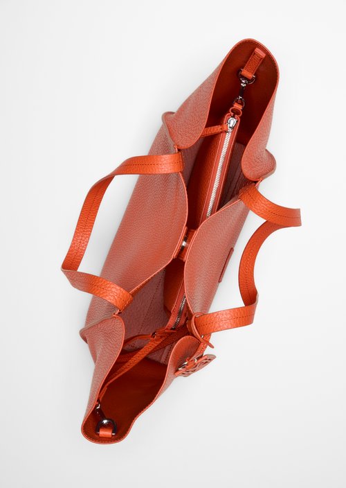 Biana Tote Bag — Vivid Orange