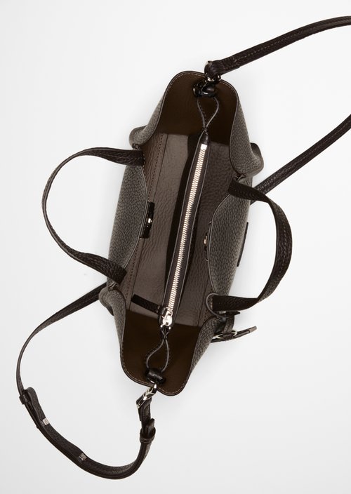 Biani Shoulder Bag — Burnt Coffee