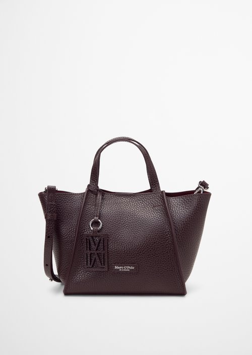 Biani Shoulder Bag — Black Cherry