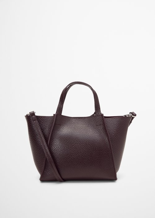 Biani Shoulder Bag — Black Cherry