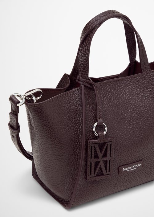 Biani Shoulder Bag — Black Cherry