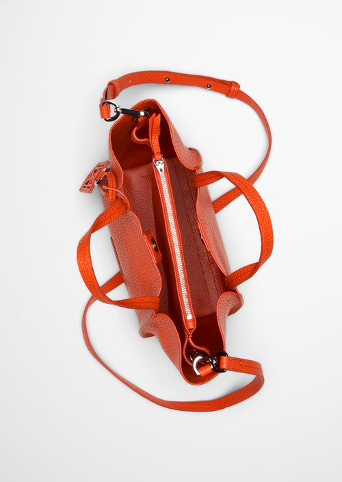 Biani Shoulder Bag — Vivid Orange