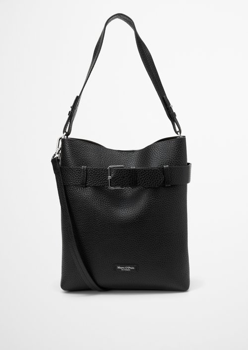 Brinja Medium Hobo Bag — Black