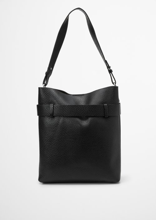 Brinja Medium Hobo Bag — Black