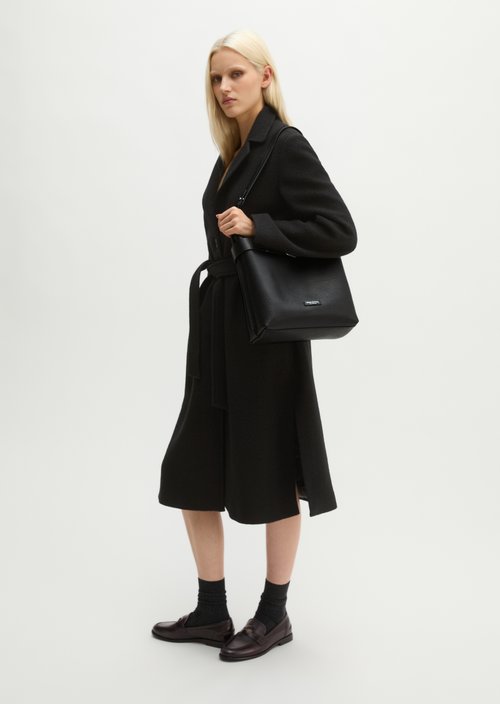 Brinja Medium Hobo Bag — Black