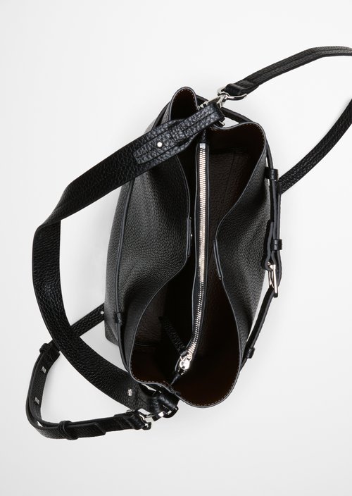 Brinja Medium Hobo Bag — Black