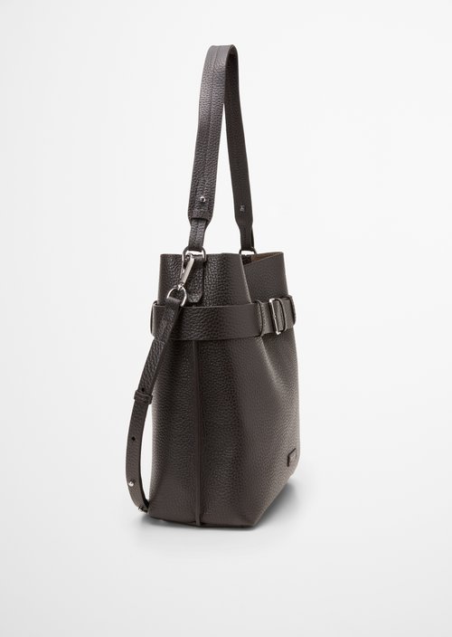 Brinja Medium Hobo Bag — Burnt Coffee