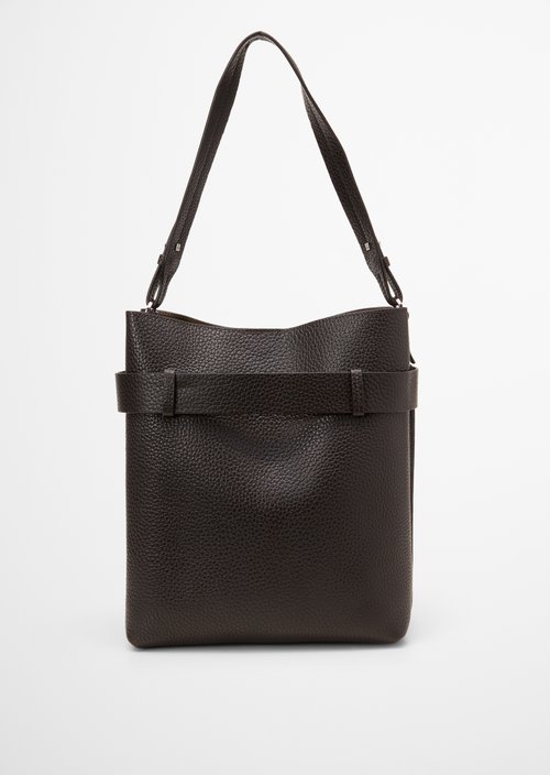 Brinja Medium Hobo Bag — Burnt Coffee