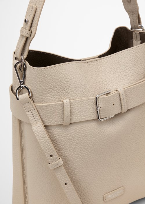 Brinja Medium Hobo Bag — Natural