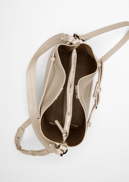 Brinja Medium Hobo Bag — Natural