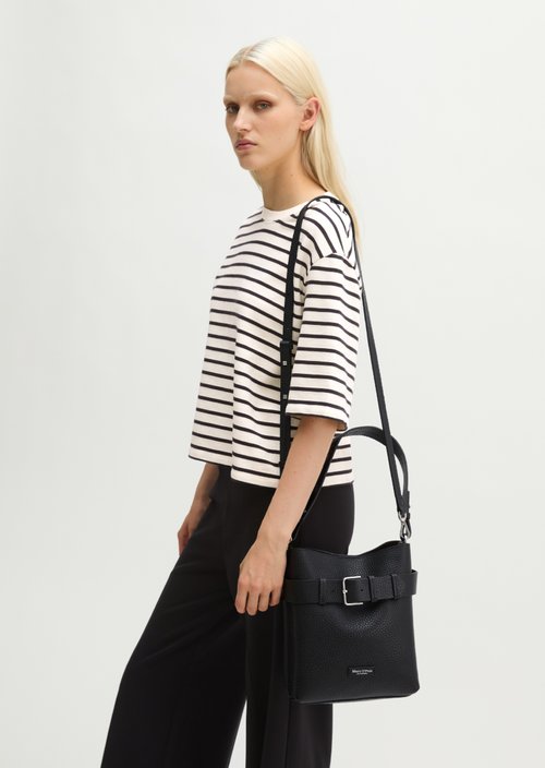 Brinni Small Hobo Bag — Black